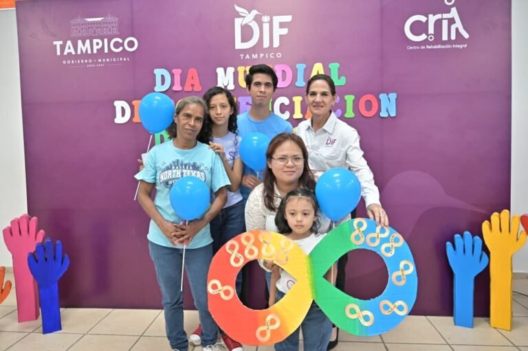 Realiza DIF Tampico Emotiva Convivencia en el Día Mundial del Autismo.
