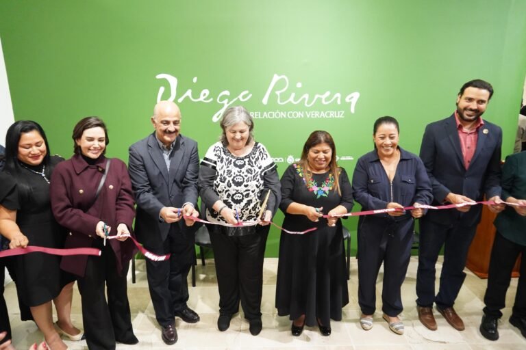 La SECVER celebra apertura de exposición sobre Diego Rivera y su vínculo con Veracruz