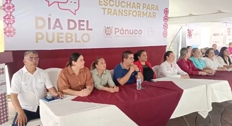 Gobierno de Pánuco acerca servicios a la ciudadanía en jornada histórica