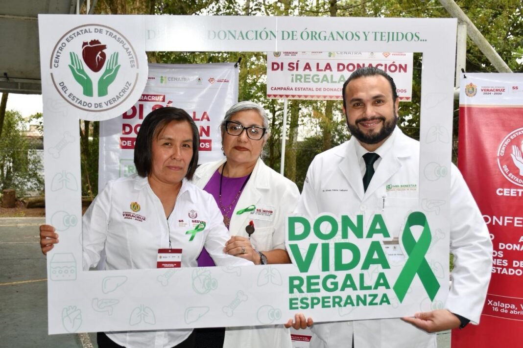 Promueve Salud capacitación y conciencia sobre donación de órganos y tejidos