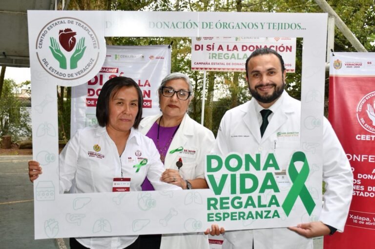 Promueve Salud capacitación y conciencia sobre donación de órganos y tejidos