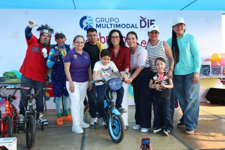 Festejan el Día del Niño en Altamira con gran evento familiar