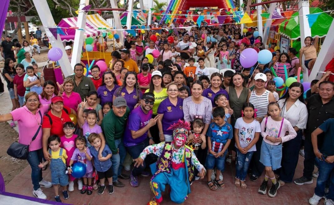 Niños altamirenses disfrutan DIFzania 2026