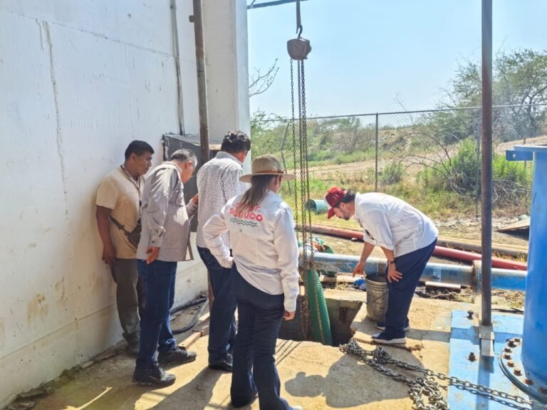 CAEV rehabilita cárcamo en Pánuco ante temporada de lluvias y ciclones