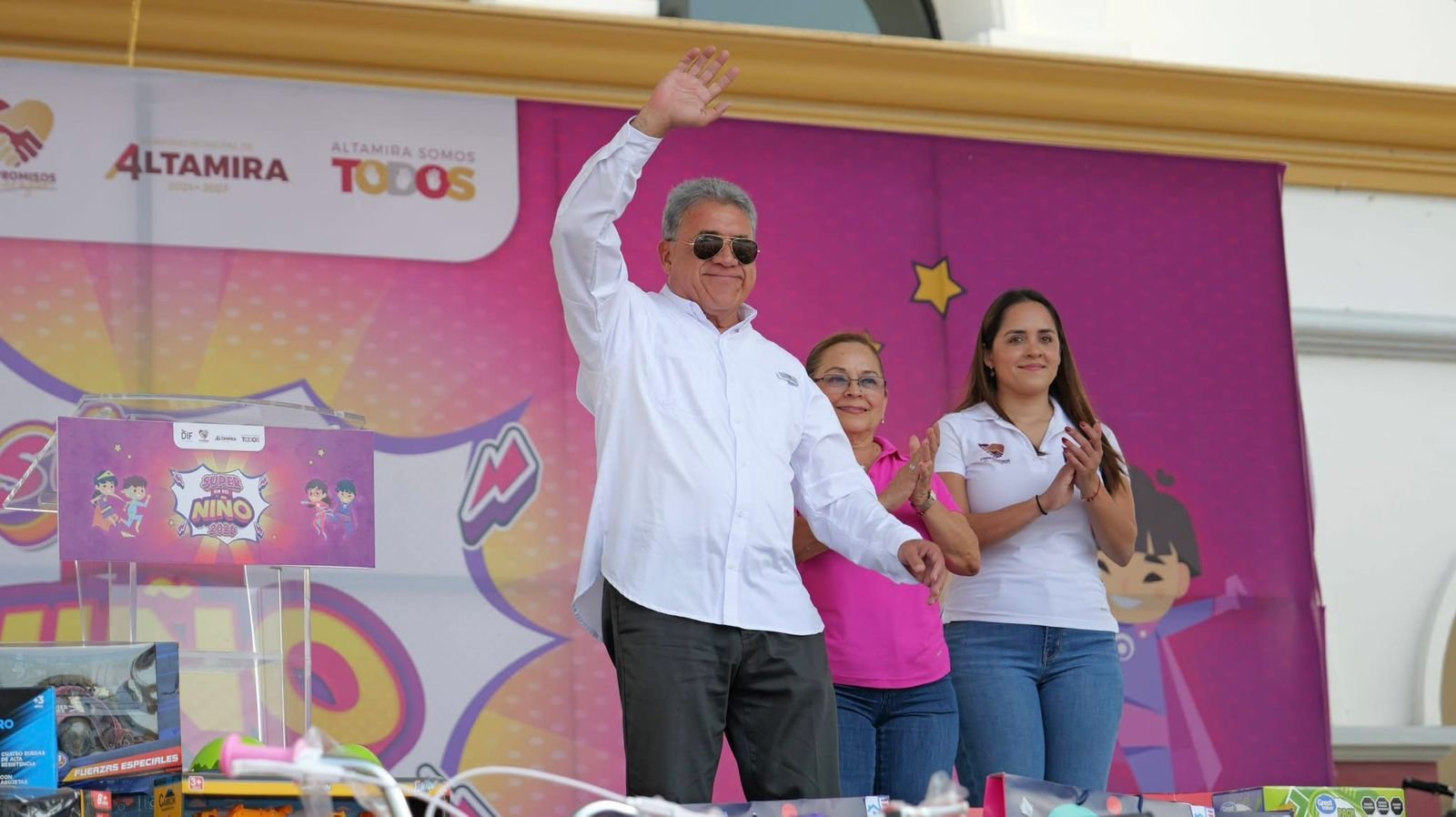 Vive Altamira espectacular festejo del Día del Niño