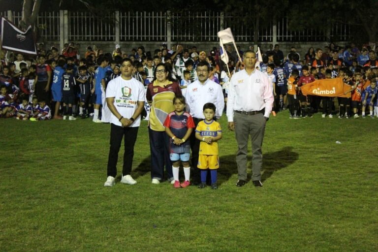 Con gran éxito inaugura Dámaso Anaya el estatal de la Copa Kama’s de fútbol