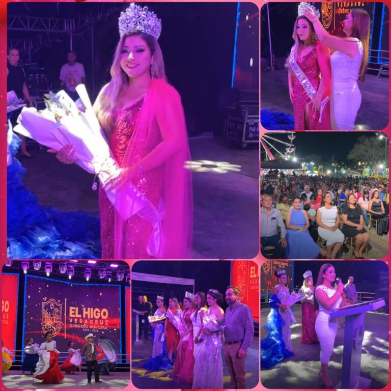 Coronan a Agar 1ra. Reina de la Expo Feria ‘El Higo 2026’