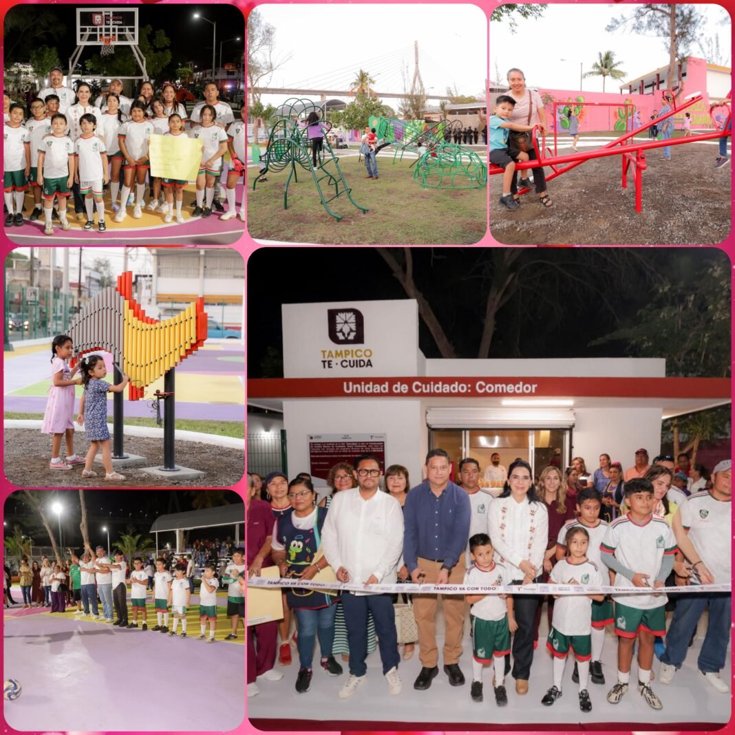 Inaugura Mónica Villarreal primera Unidad de Cuidados y rehabilitación total de la Plaza Centenario en Tampico