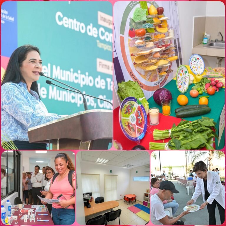 Reafirma Mónica Villarreal compromiso con la salud y bienestar de las familias tampiqueñas