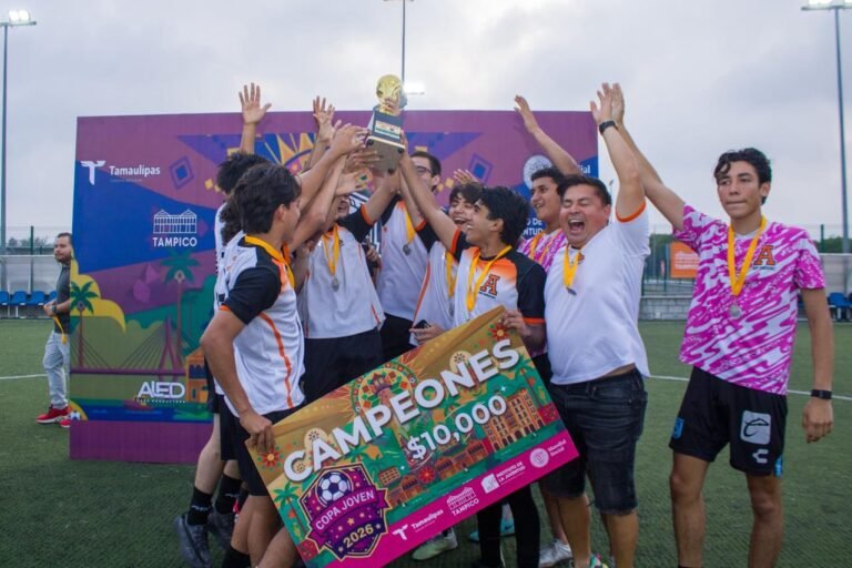 Con gran impulso y éxito concluye la Copa Joven 2026 en Tampico