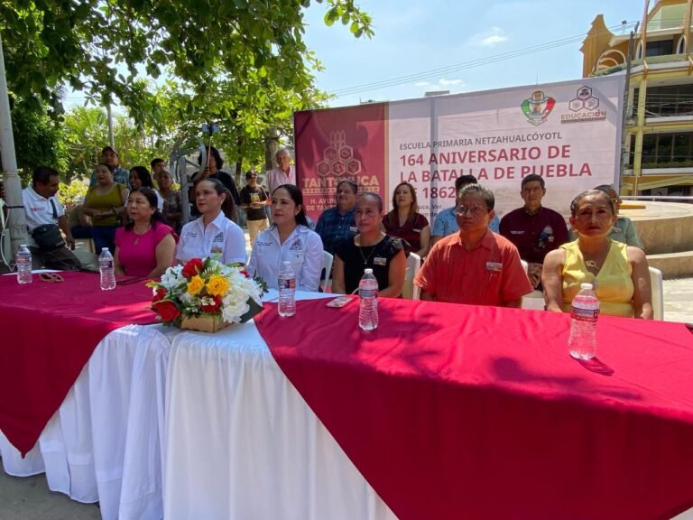 Conmemoran en Tantoyuca el 164 aniversario de la Batalla de Puebla