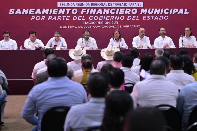 Con saneamiento financiero, Veracruz avanza para ocupar el lugar que le corresponde: Rocío Nahle