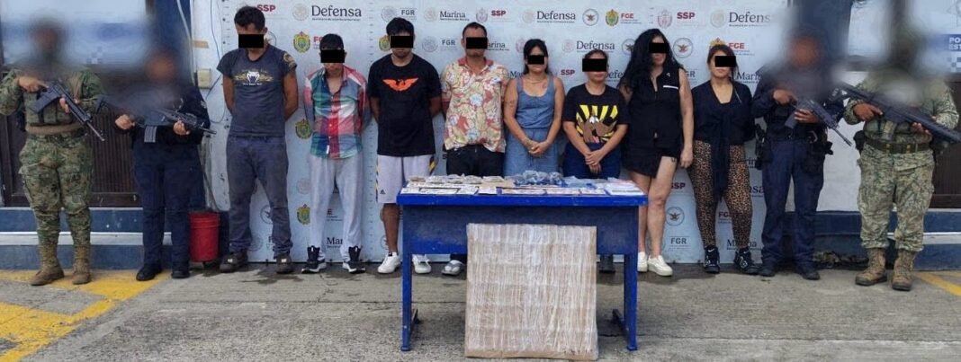 Golpe al crimen en Veracruz