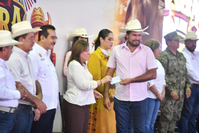 Rocío Nahle anuncia mayor respaldo al campo veracruzano en inauguración de la Expo Ylang Ylang