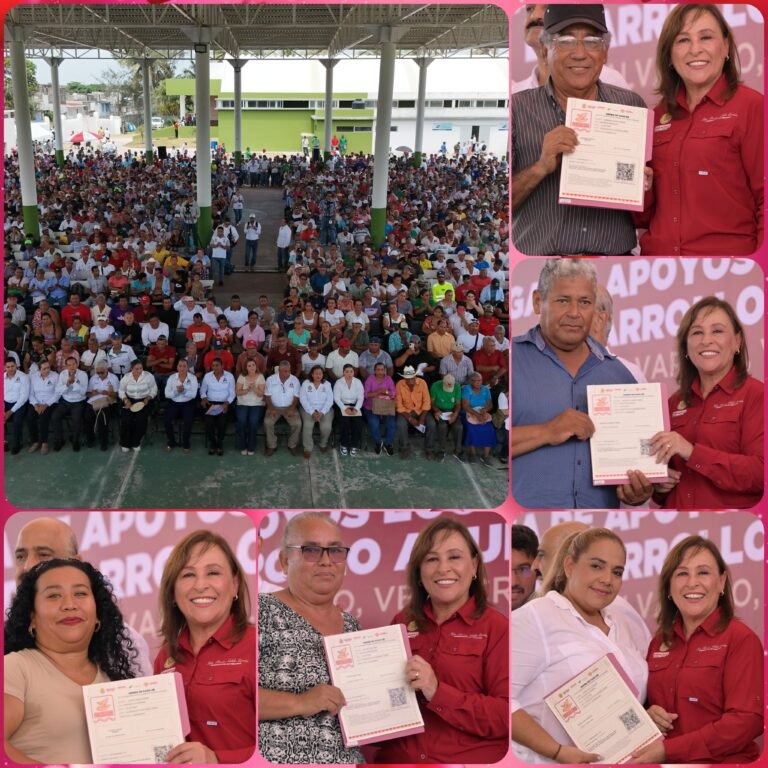 Cumple Rocío Nahle con pescadores; inicia entrega de apoyos a más de 20 mil productores
