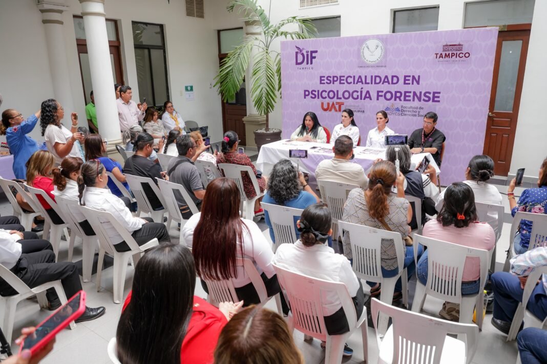 UAT, DIF y Ayuntamiento de Tampico consolidan proyecto académico en Psicología Forense