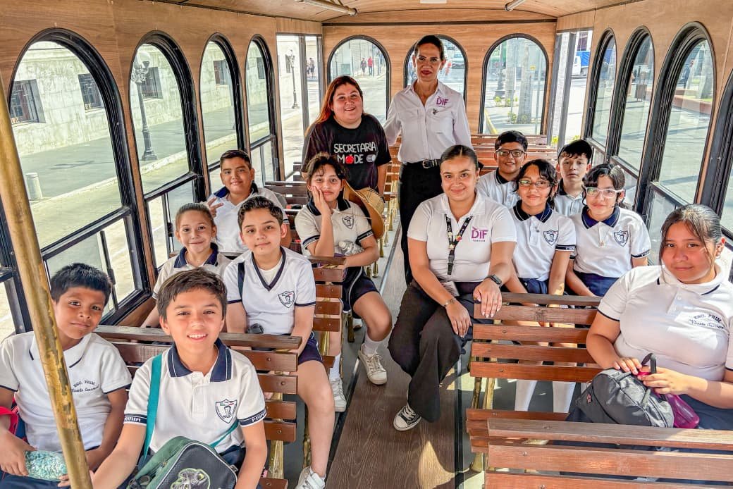 Disfrutan Divertida Experiencia los Menores Impulsores de la Transformación del DIF Tampico