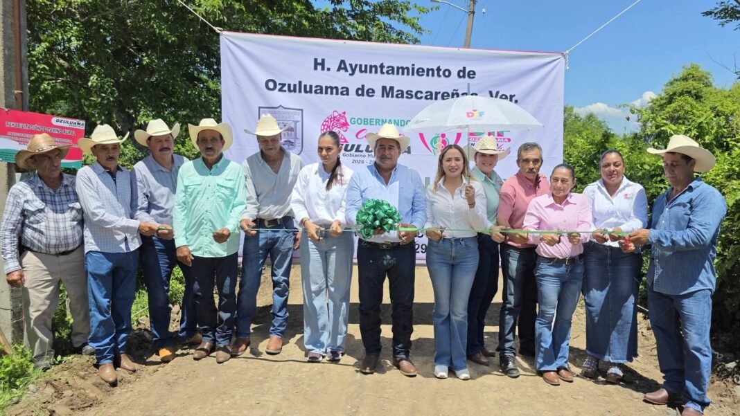 Ozuluama fortalece la conectividad rural con rehabilitación del camino El Torito–El Caracol