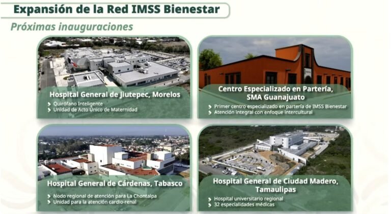 Confirma IMSS-Bienestar próxima inauguración del Hospital General de Ciudad Madero