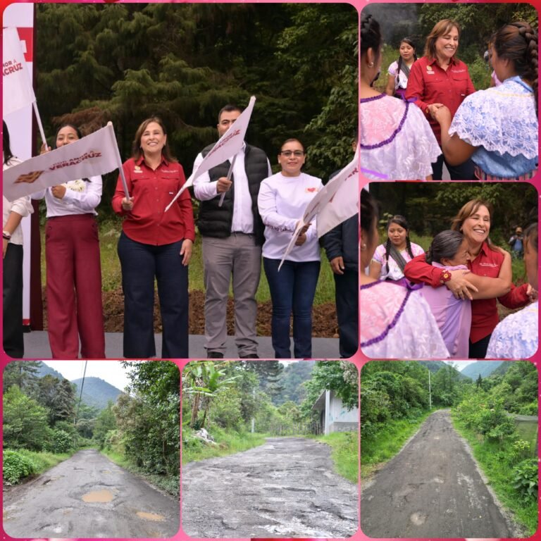 Inicia Gobierno de Veracruz pavimentación del camino Magdalena–Tequila en la Sierra de Zongolica