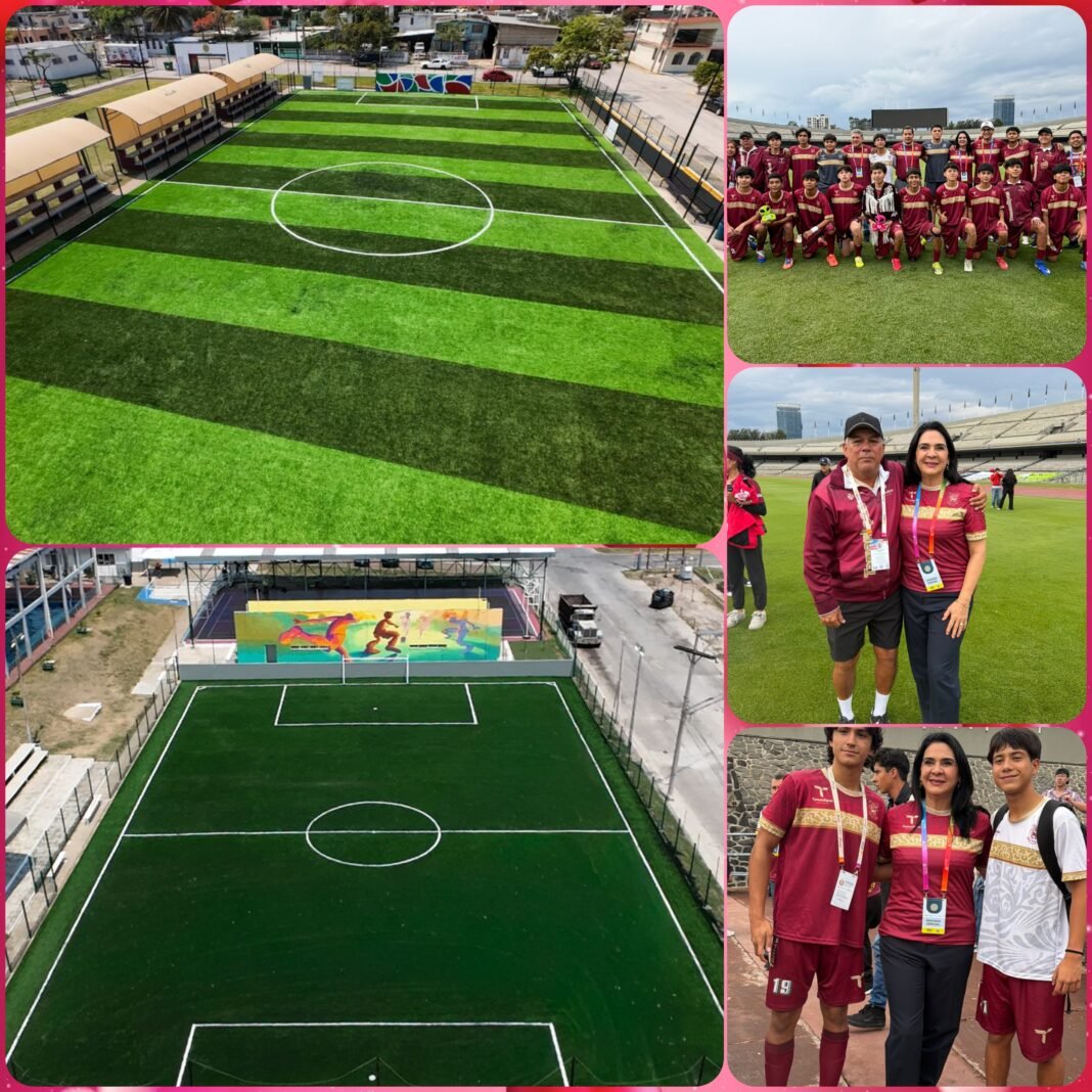 Reafirma Mónica Villarreal su compromiso con el deporte y la juventud