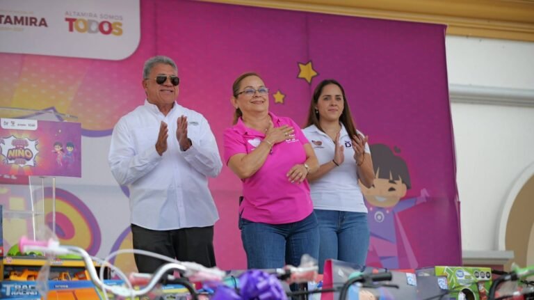 Vive Altamira espectacular festejo del Día del Niño