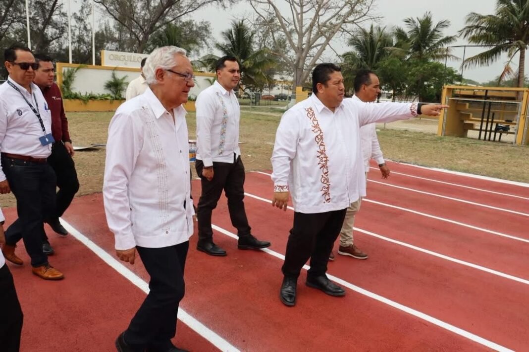 Alistan próxima inauguración de la pista de atletismo en el Tec Madero