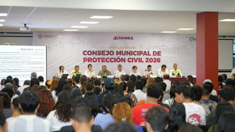 Instala Armando Martínez el Consejo Municipal de Protección Civil 2026