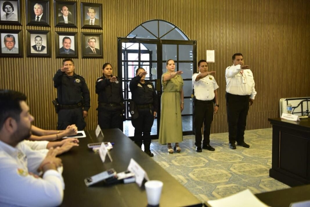 Instalan comisiones para fortalecer la profesionalización policial en Tantoyuca