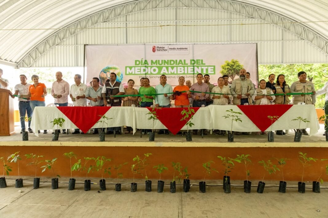 Siembran futuro y conciencia ambiental en Platón Sánchez