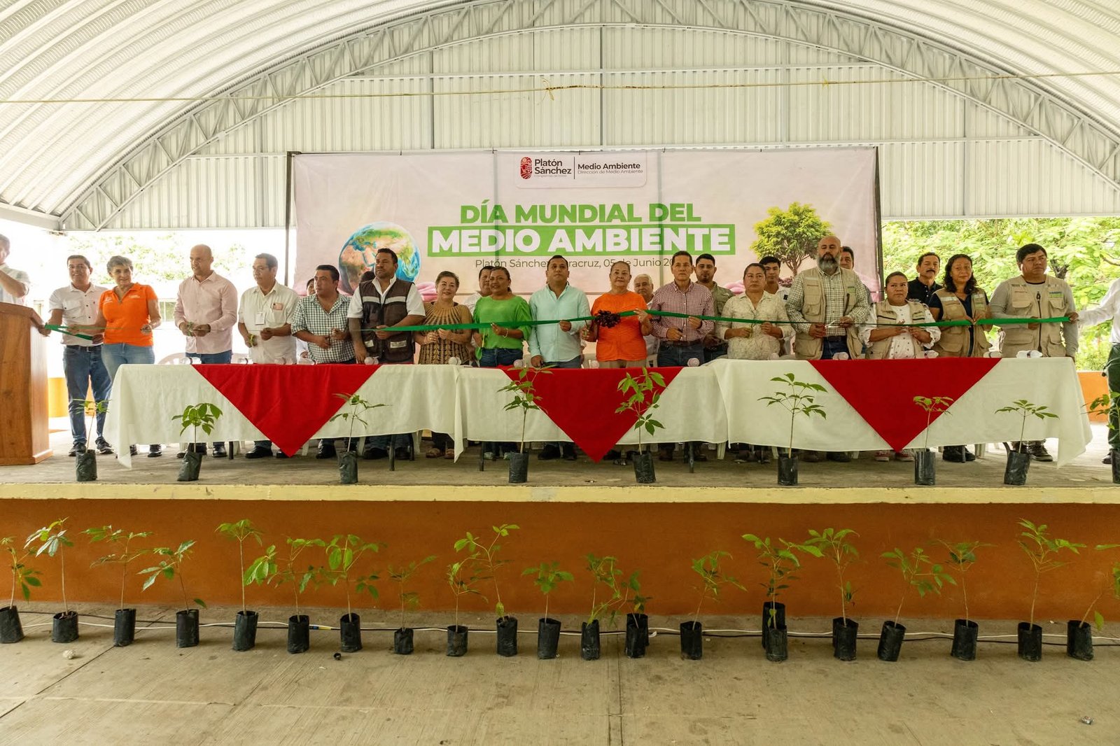 Siembran futuro y conciencia ambiental en Platón Sánchez