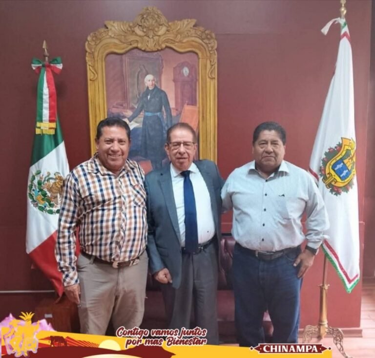 Fortalecen coordinación entre Gobierno de Veracruz y Ayuntamiento de Chinampa
