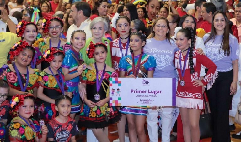 Altamira destaca en la final estatal de Rondas y Saltos de Cuerda Infantiles