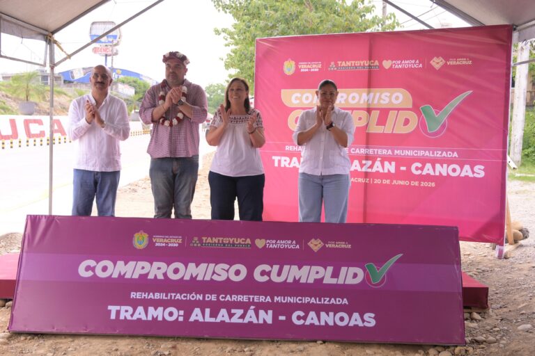 Rocío Nahle impulsa transformación histórica en la Huasteca; destina más de 10.9 mdp al campo y anuncia rehabilitación de la carretera 127