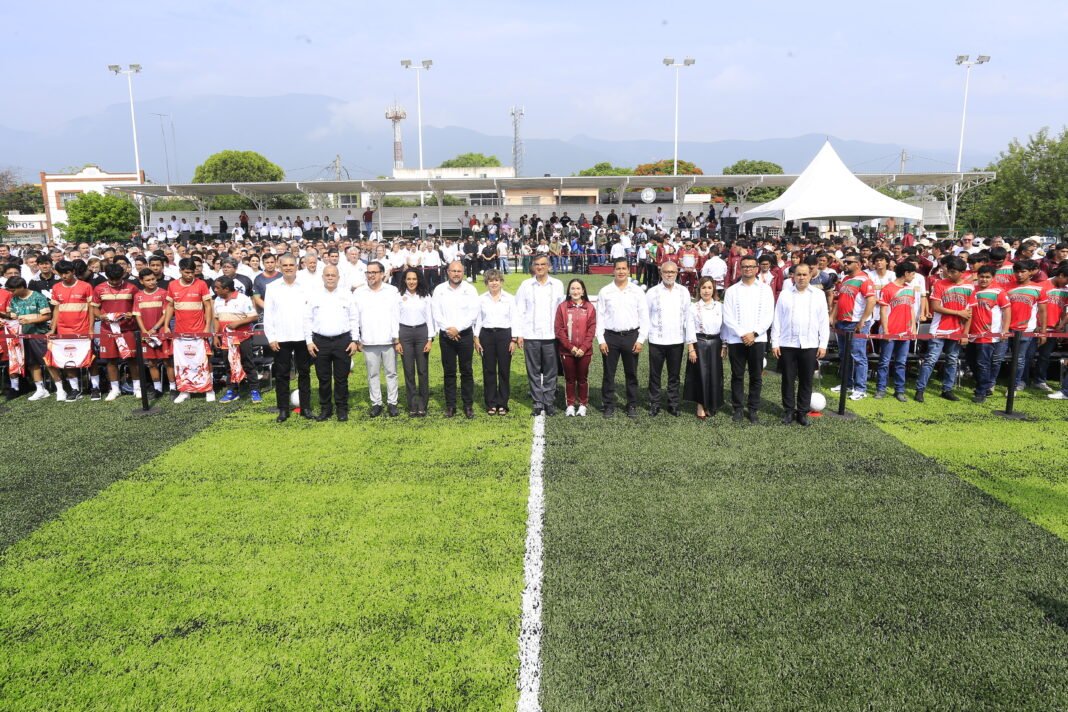 Reconoce Américo a las y los atletas tamaulipecos ganadores en la Olimpiada Nacional e impulsa infraestructura deportiva