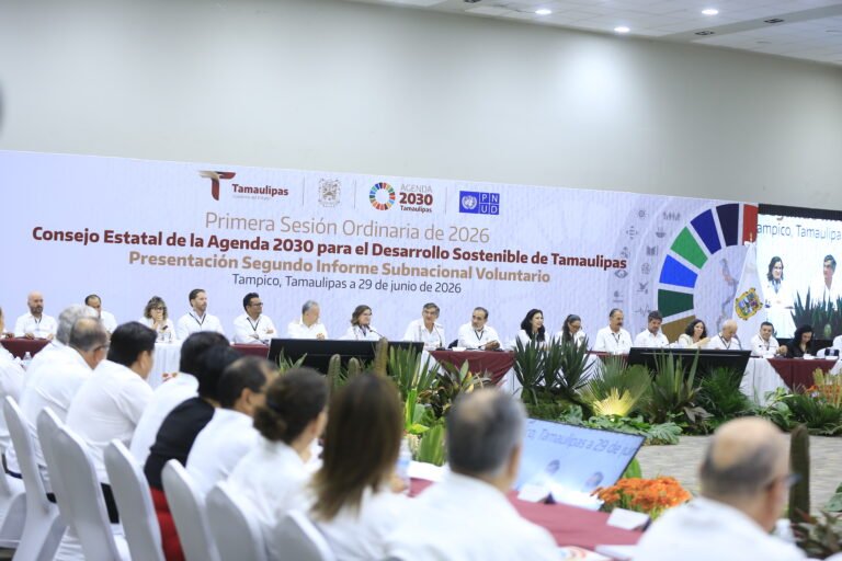 Reconocen liderazgo de Américo Villarreal por avances de Tamaulipas en la Agenda 2030