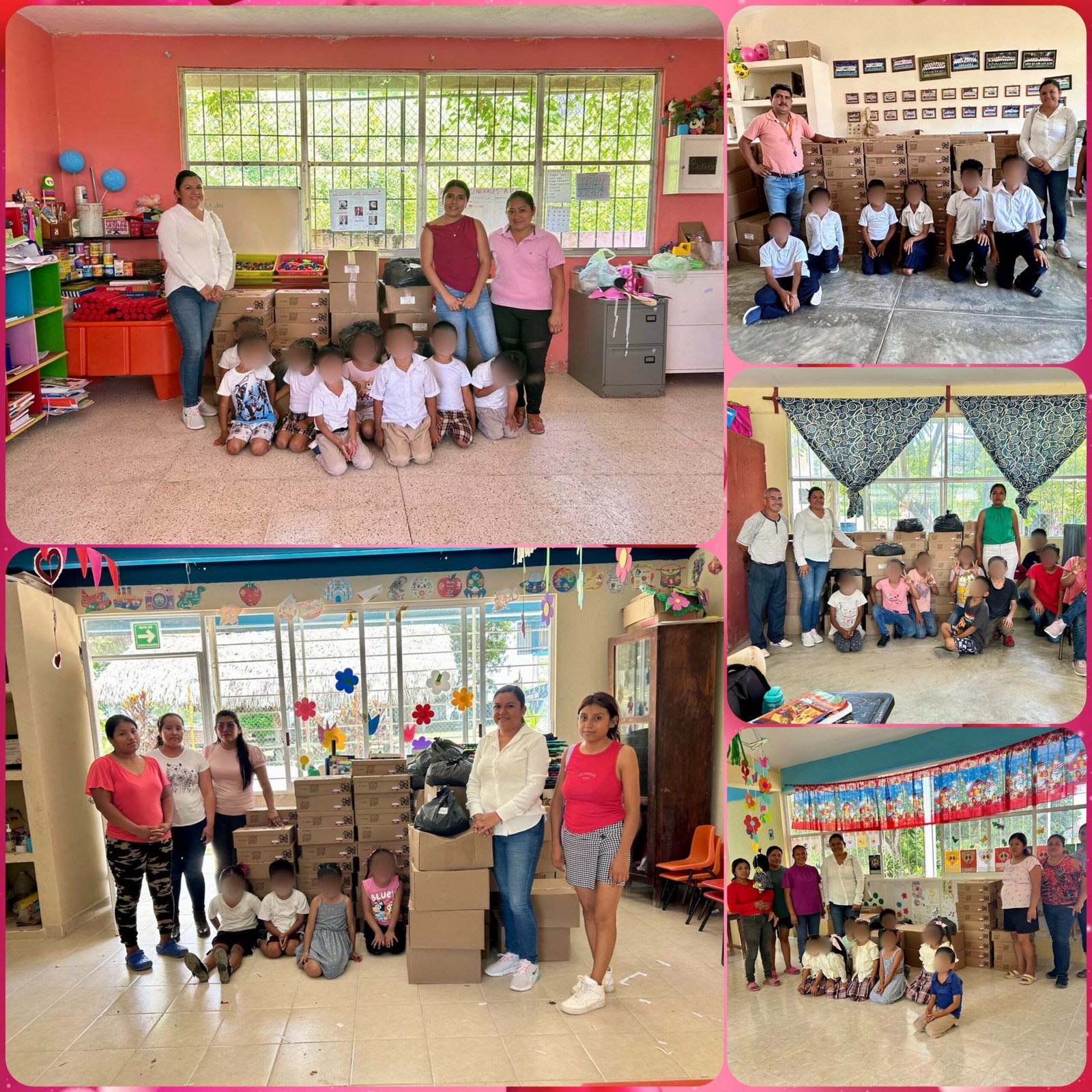 DIF Municipal sigue llevando apoyos alimentarios a las escuelas