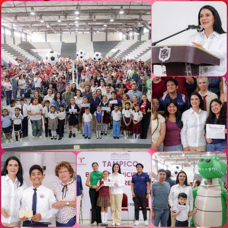 Consolida Gobierno de Tampico apoyo a la educación con  más de 1,766 becas otorgadas durante el ciclo escolar
