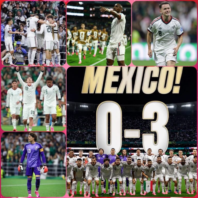 México golea 3-0 a República Checa y se despide de Ochoa entre ovaciones