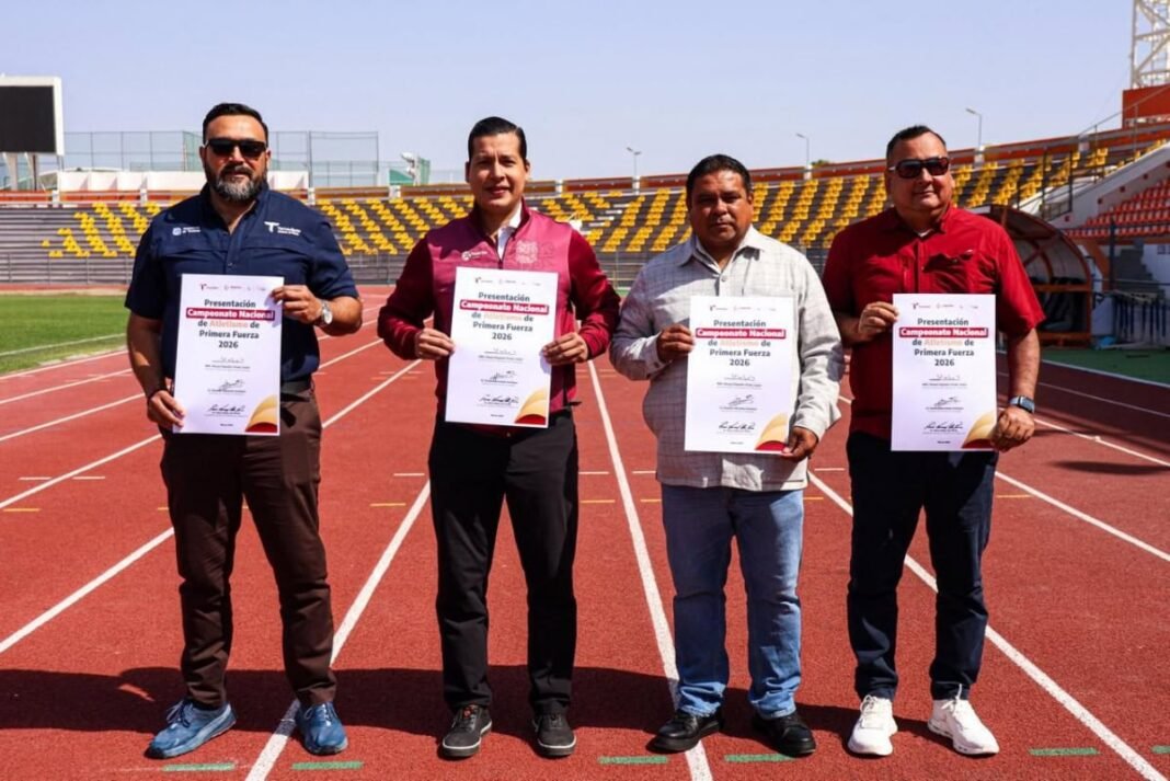 Anuncia INDE Tamaulipas los horarios del Nacional de Atletismo 2026; entrada será gratis