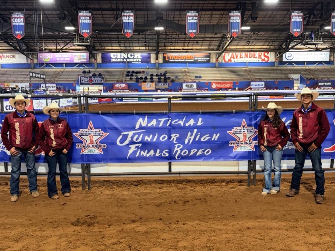 Destaca Tamaulipas en el Nacional Juvenil de Rodeo en Oklahoma