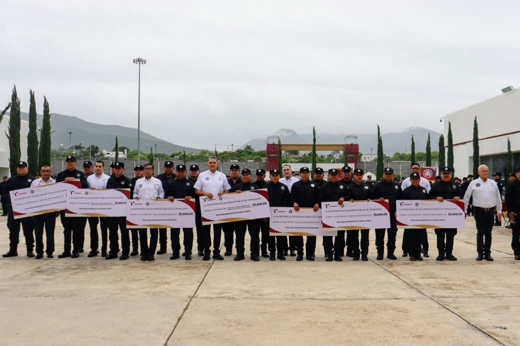 Realiza SSPT séptima entrega de estímulos económicos por aseguramiento de armas
