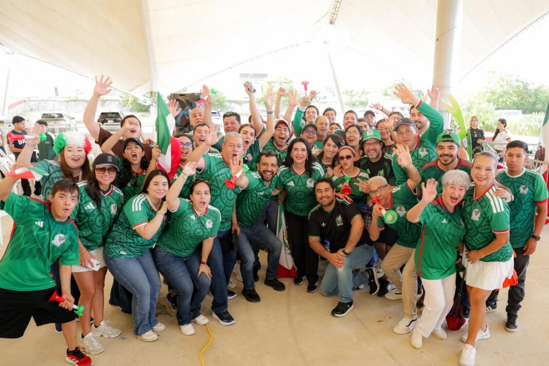 Gobierno de Mónica Villarreal reúne a más de 7 mil tampiqueños en una gran fiesta familiar por el Mundial