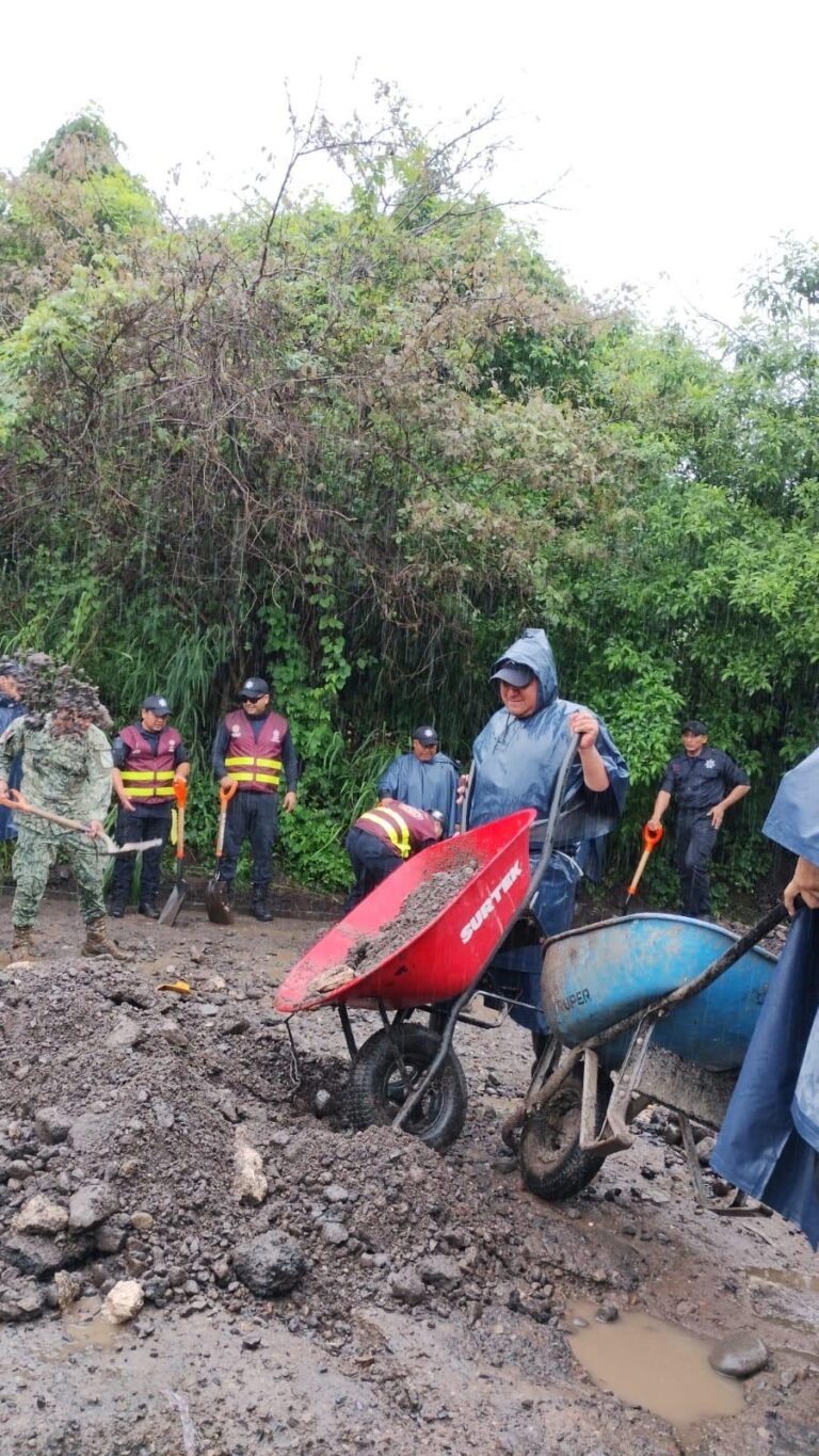 Refuerza Veracruz atención por lluvias; activan operativo y mantienen Aviso Especial