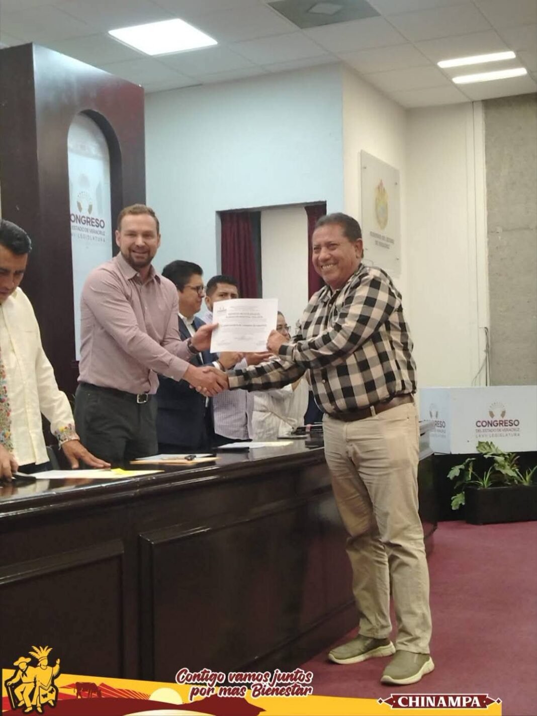 Chinampa obtiene distintivo de excelencia por su planeación; Congreso reconoce compromiso con el desarrollo
