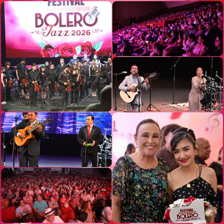 Inicia con lleno total el Festival Internacional del Bolero y Jazz 2026 en Xalapa