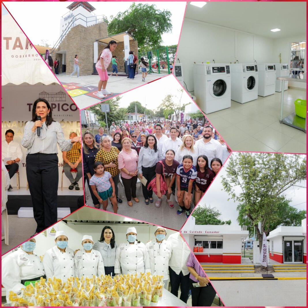 Inaugura Mónica Villarreal la Segunda Unidad de Cuidados; consolida programa histórico que transforma la vida de las familias tampiqueñas