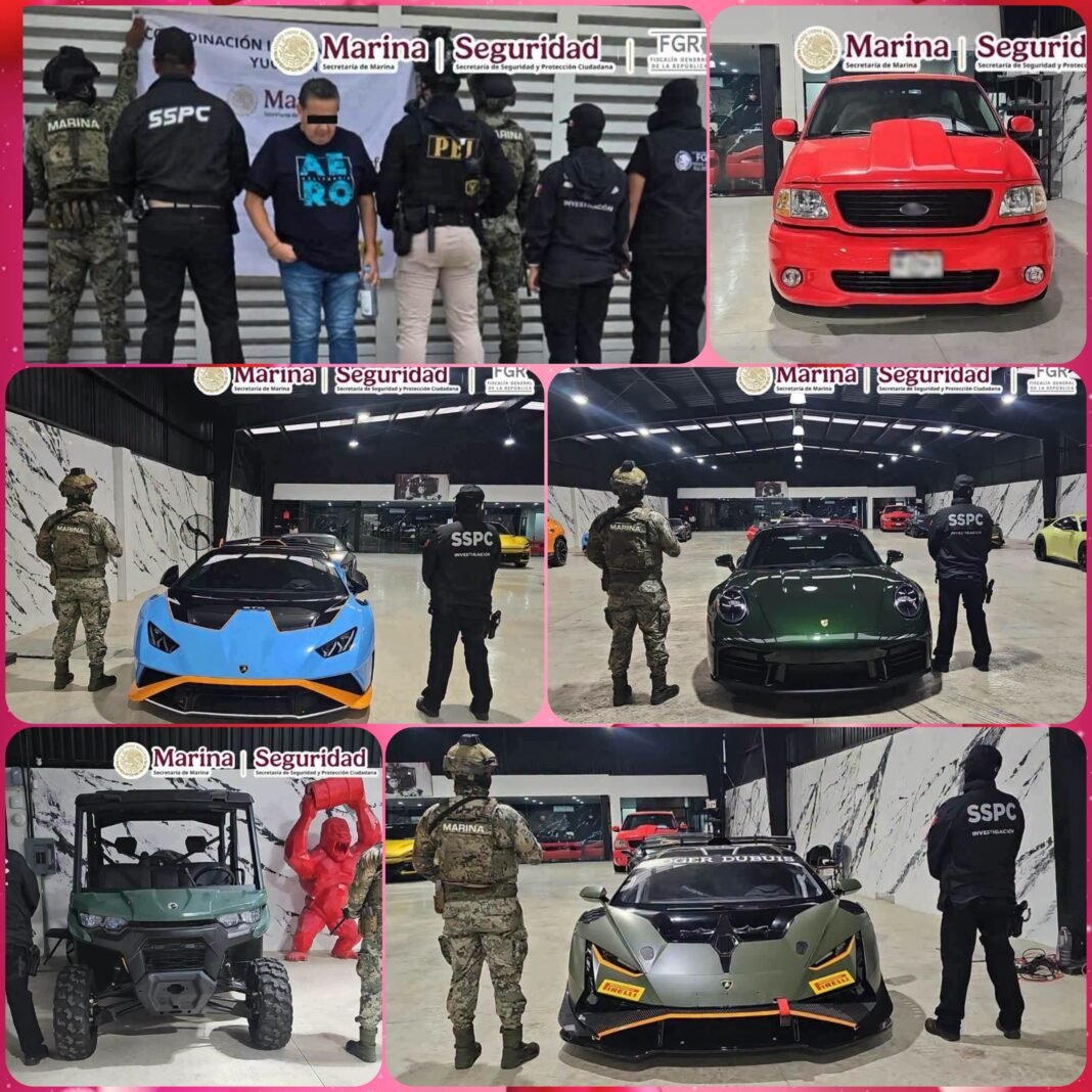 Golpe de 145 MDP al crimen organizado en Mérida; cae presunto operador financiero