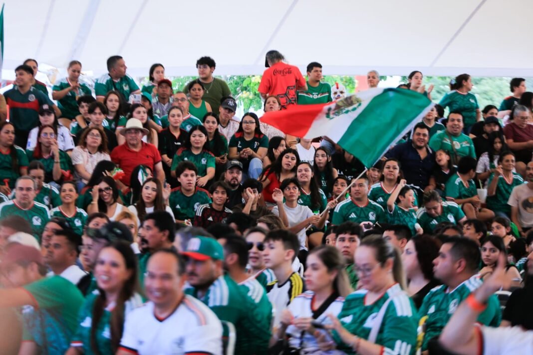 Reúne Fan Fest a más de 4 mil tamaulipecos para apoyar a la Selección Mexicana