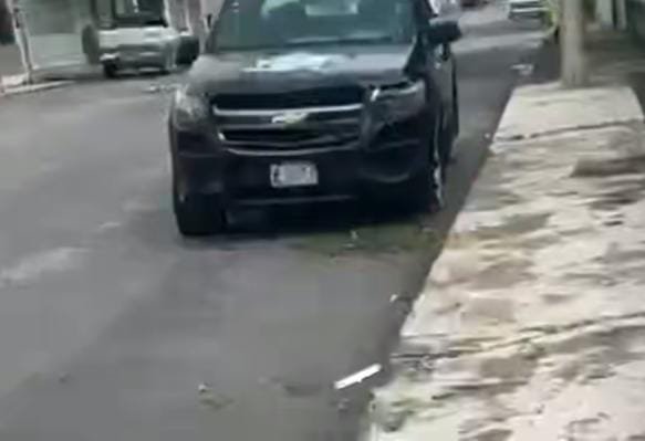 Patrulla abandonada en Tampico no pertenece al Ayuntamiento de Ciudad Madero: Héctor Marín.